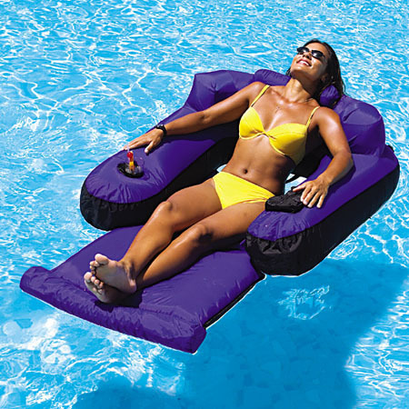 Inflatable Pool Lounge Chair